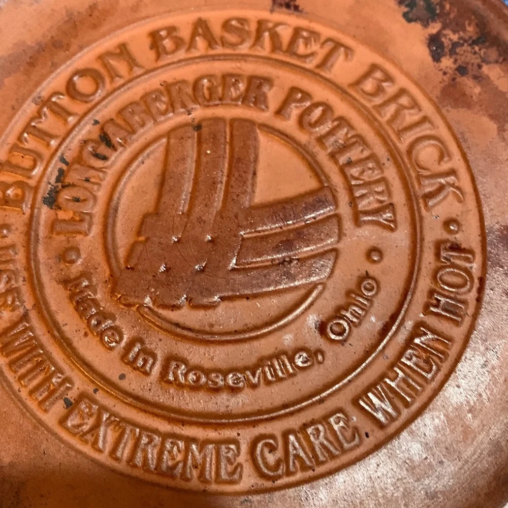 Longaberger Button Basket Brick